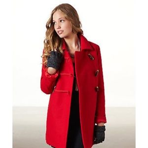 American Eagle Duffle Coat Jacket Wool Blended